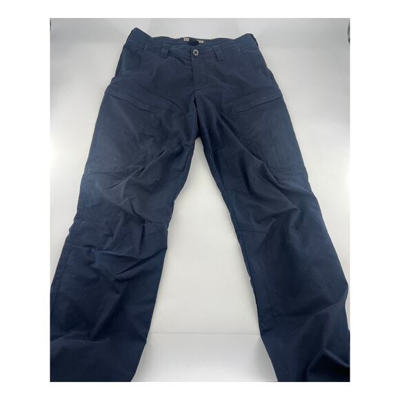5.11 Tactical Pants Men Large Navy Blue Cargo Outdoor Stretchy Gorpcore Normcore - Picture 2 of 10